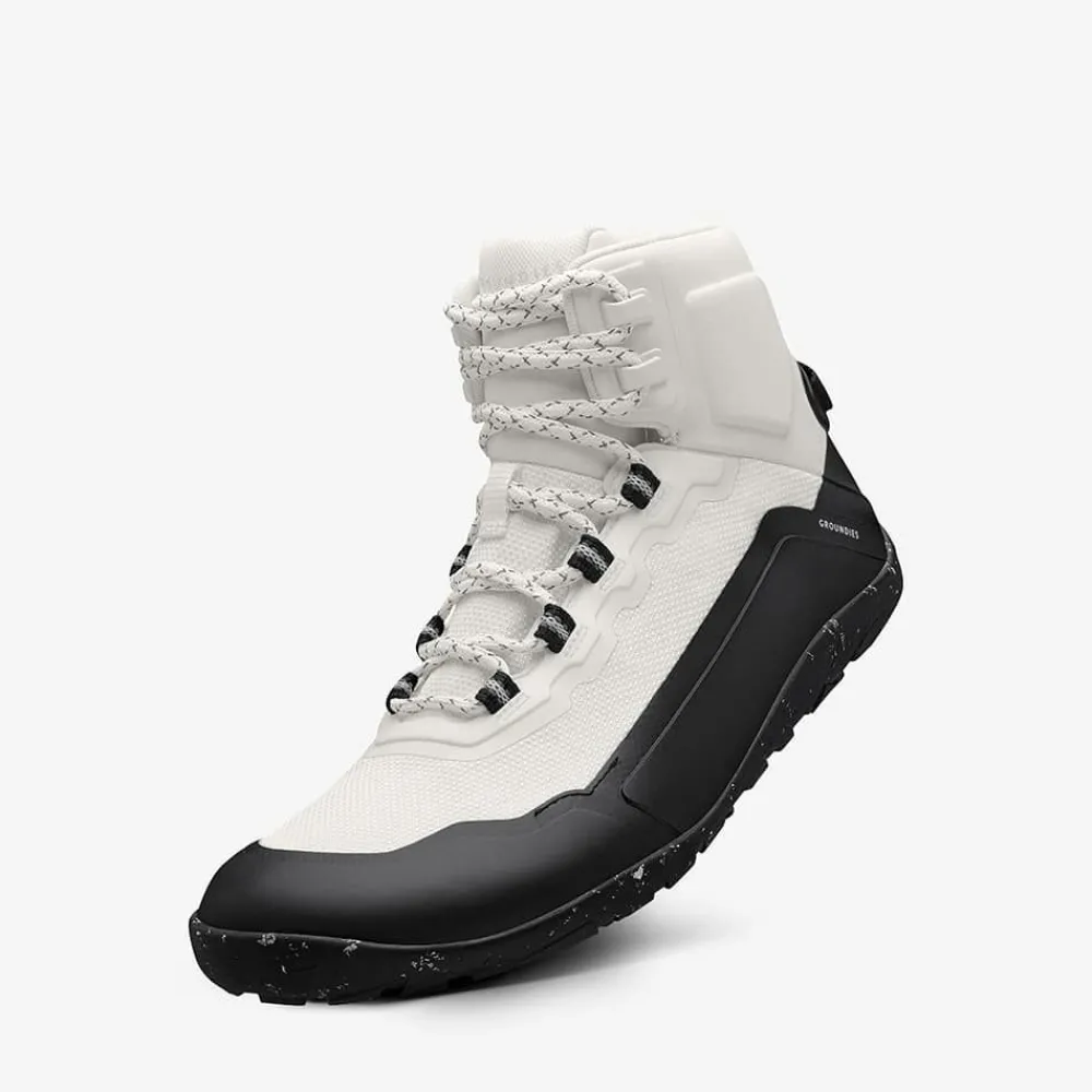 Groundies Outdoor|® All Terrain High Women Off-White/Schwarz