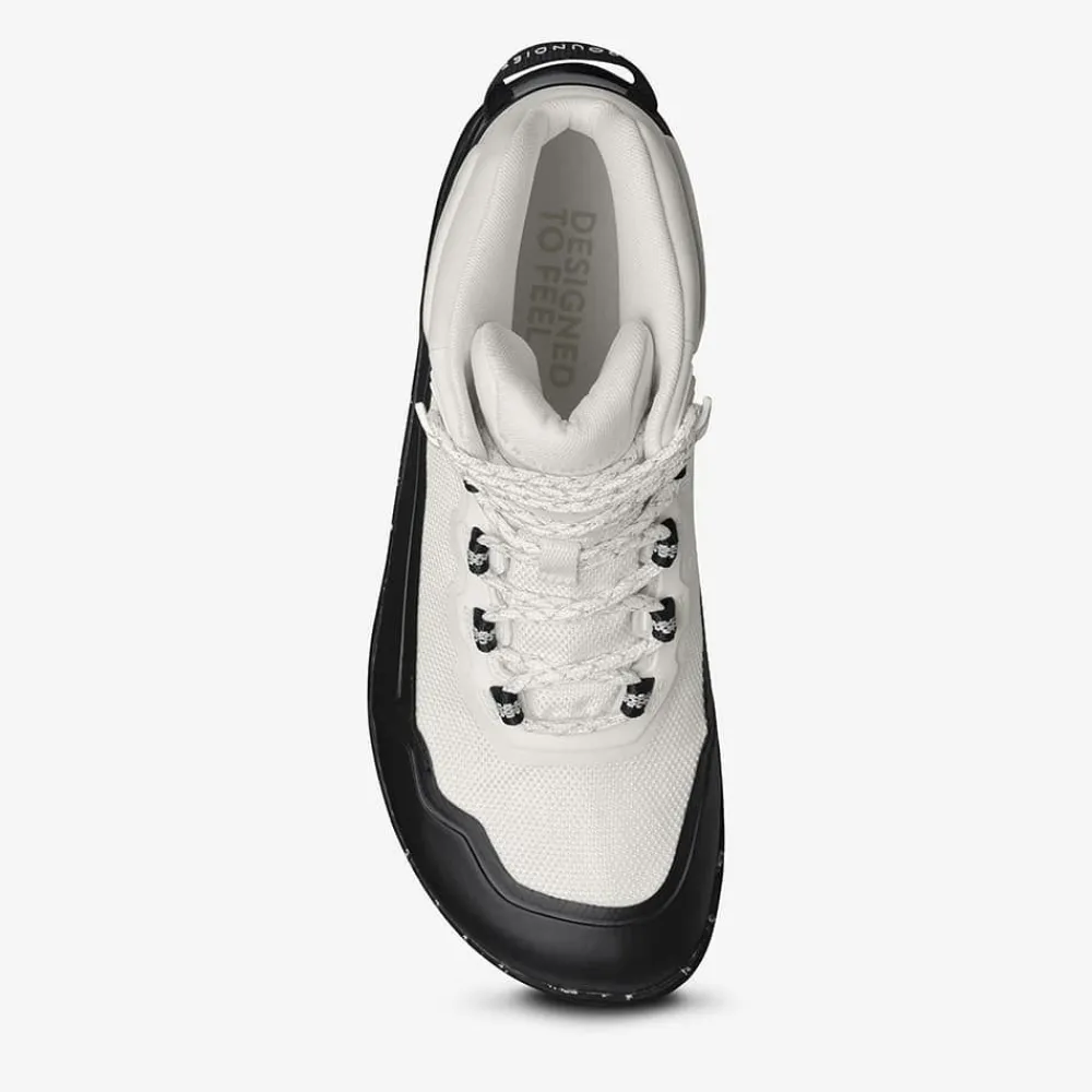 Groundies Vegan|® All Terrain High Women Off-White/Schwarz