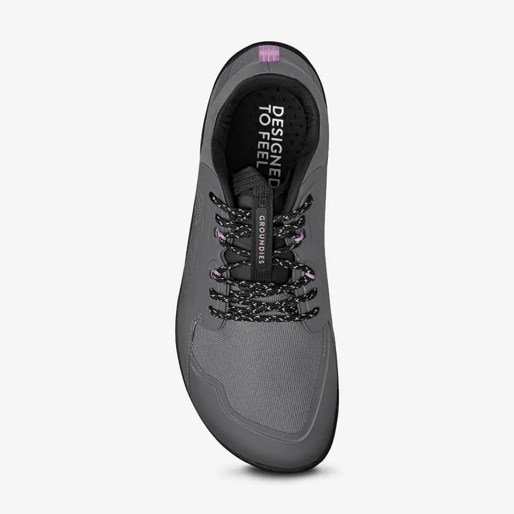 Groundies Vegan|® All Terrain Low Women Dunkelgrau