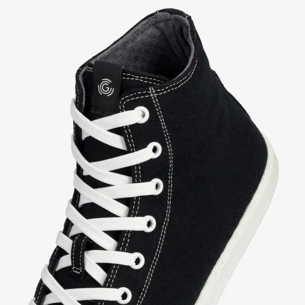 Groundies Sneaker|® Brooklyn High Women Schwarz