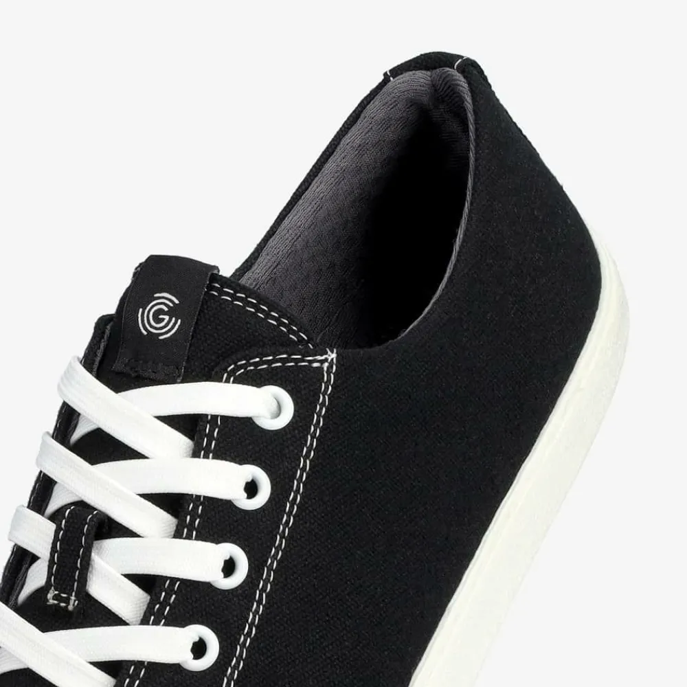 Groundies Vegan|® Brooklyn Low Women Schwarz