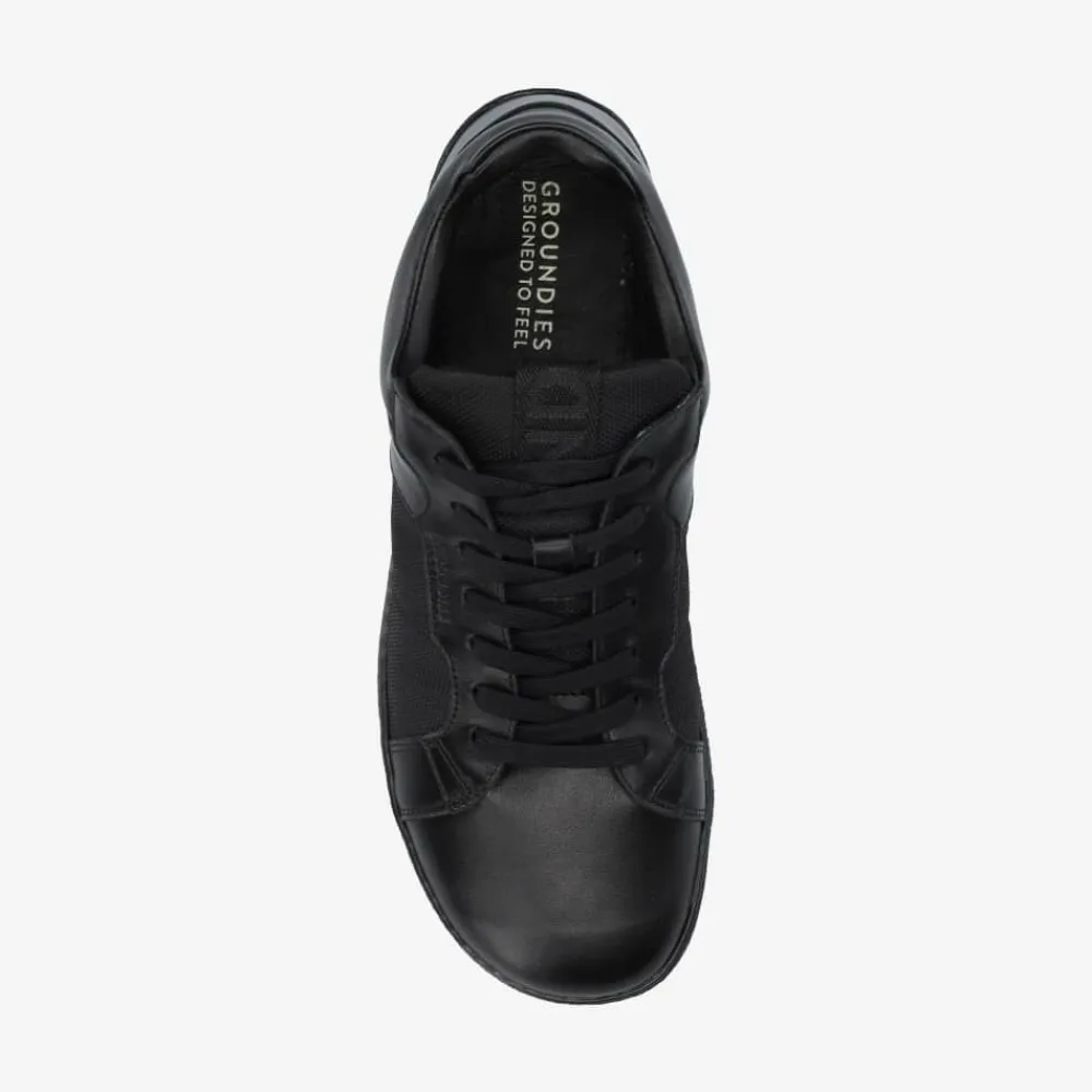 Groundies Sneaker|® Court Men Schwarz