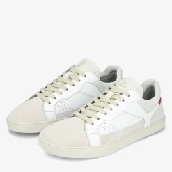 Groundies Sneaker|® Court Women Weis/Rot