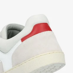 Groundies Sneaker|® Court Women Weis/Rot