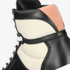 Groundies Sneaker|® Hamptons High Women Schwarz/Beige