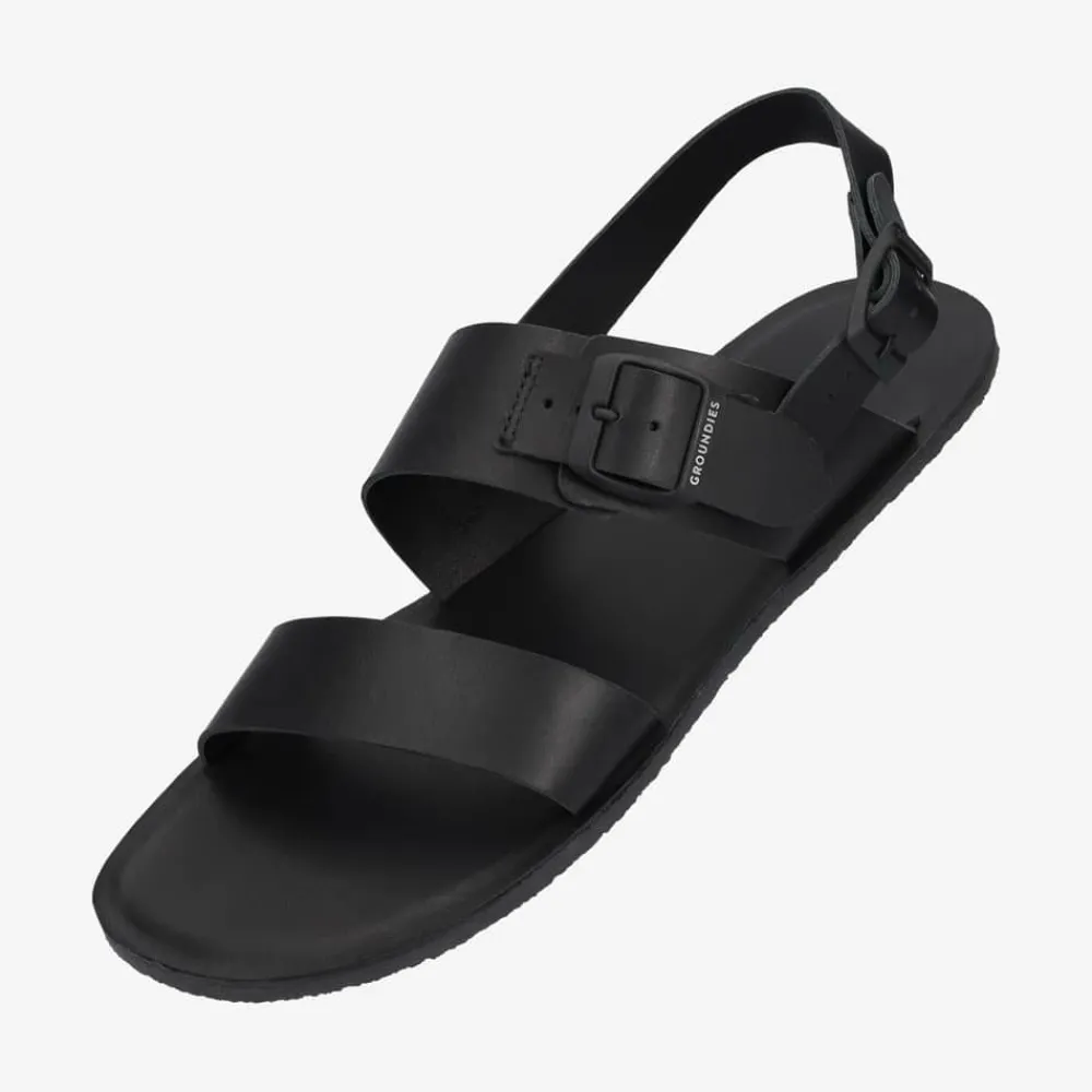 Groundies Sandalen|® Kos Men Schwarz