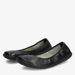 Groundies Ballerinas|® Lily Classic Barefoot+ Women Schwarz
