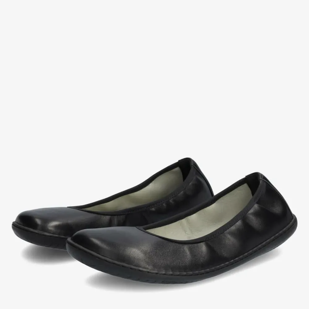 Groundies Ballerinas|® Lily Classic Barefoot+ Women Schwarz