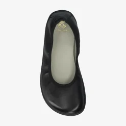 Groundies Ballerinas|® Lily Classic Barefoot+ Women Schwarz