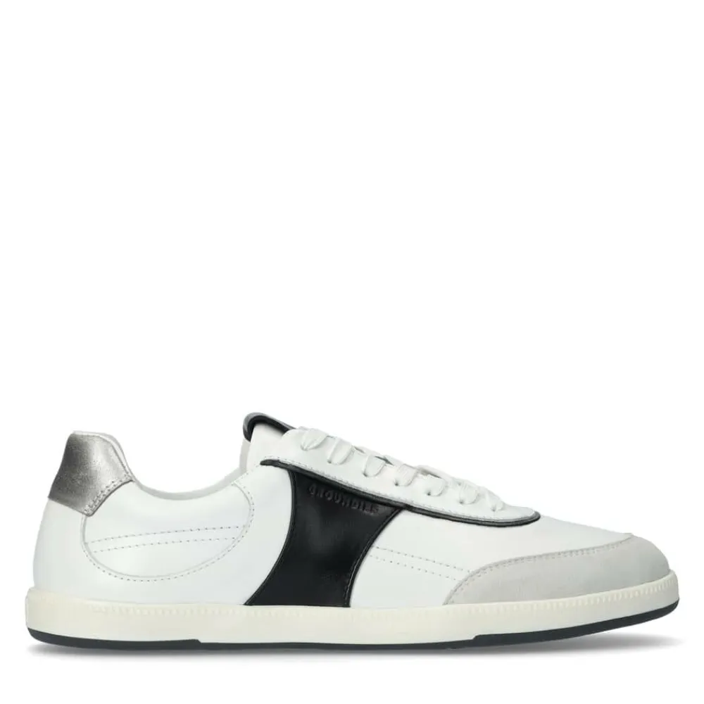 Groundies Sneaker|® Long Island Women Weis/Schwarz