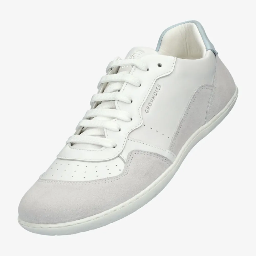 Groundies Sneaker|® Nova Go1 Women Weis/Blau