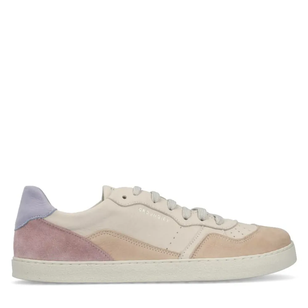 Groundies Sneaker|® Nova Women Beige/Violett