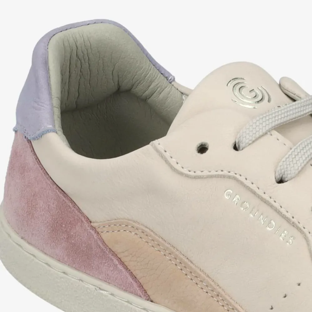 Groundies Sneaker|® Nova Women Beige/Violett