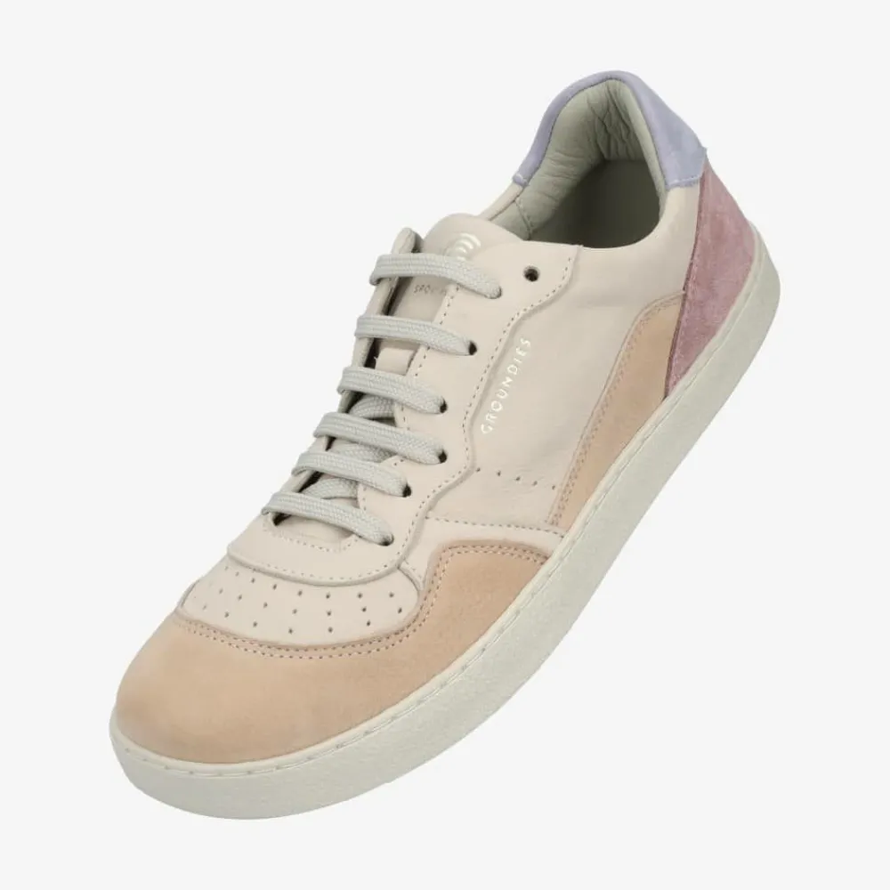 Groundies Sneaker|® Nova Women Beige/Violett
